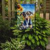 Catahoula in Sunflowers Garden Flag Mailbox Flag Decorative Yard Flag Banner Outside Patio Artwork Yard Flower Beds, Garden Size, Multicolor