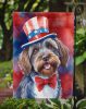 Wirehaired Pointing Griffon Patriotic American Garden Flag Mailbox Flag Decorative Yard Flag Banner Outside Patio Artwork Yard Flower Beds