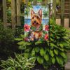 Australian Terrier Luau Garden Flag Mailbox Flag Decorative Yard Flag Banner Outside Patio Artwork Yard Flower Beds, Garden Size, Multicolor