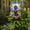 Portuguese Water Dog Cowboy Welcome Garden Flag Mailbox Flag Decorative Yard Flag Banner Outside Patio Artwork Yard Flower Beds, Garden Size