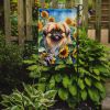 Pekingese in Sunflowers Garden Flag Mailbox Flag Decorative Yard Flag Banner Outside Patio Artwork Yard Flower Beds, Garden Size, Multicolor