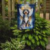 Bernedoodle My Angel Garden Flag Mailbox Flag Decorative Yard Flag Banner Outside Patio Artwork Yard Flower Beds, Garden Size, Multicolor