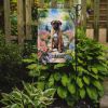 Bullmastiff Spring Path Garden Flag Mailbox Flag Decorative Yard Flag Banner Outside Patio Artwork Yard Flower Beds, Garden Size, Multicolor