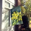 South Carolina Yellow Jessamine in Watercolor House Flag Large Porch Sleeve Pole Decorative Outside Yard Banner Artwork Wall Hanging, Polyester