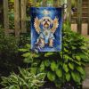 Dandie Dinmont Terrier My Angel Garden Flag Mailbox Flag Decorative Yard Flag Banner Outside Patio Artwork Yard Flower Beds, Garden Size, Multicolor