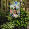 Airedale Terrier Spring Garden Garden Flag Mailbox Flag Decorative Yard Flag Banner Outside Patio Artwork Yard Flower Beds, Garden Size, Multicolor