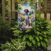 German Shorthaired Pointer Spring Path Garden Flag Mailbox Flag Decorative Yard Flag Banner Outside Patio Artwork Yard Flower Beds, Garden Size