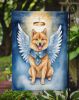 Finnish Spitz My Angel Garden Flag Mailbox Flag Decorative Yard Flag Banner Outside Patio Artwork Yard Flower Beds, Garden Size, Multicolor