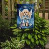 Maltipoo My Angel Garden Flag Mailbox Flag Decorative Yard Flag Banner Outside Patio Artwork Yard Flower Beds, Garden Size, Multicolor
