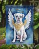 White Boxer My Angel Garden Flag Mailbox Flag Decorative Yard Flag Banner Outside Patio Artwork Yard Flower Beds, Garden Size, Multicolor