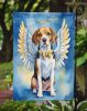 Beagle My Angel Garden Flag Mailbox Flag Decorative Yard Flag Banner Outside Patio Artwork Yard Flower Beds, Garden Size, Multicolor
