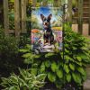Australian Cattle Dog Spring Garden Garden Flag Mailbox Flag Decorative Yard Flag Banner Outside Patio Artwork Yard Flower Beds, Garden Size