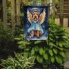 Welsh Terrier My Angel Garden Flag Mailbox Flag Decorative Yard Flag Banner Outside Patio Artwork Yard Flower Beds, Garden Size, Multicolor