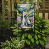 Westie Spring Path Garden Flag Mailbox Flag Decorative Yard Flag Banner Outside Patio Artwork Yard Flower Beds, Garden Size, Multicolor