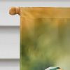 Mandarin Duck House Flag Large Porch Sleeve Pole Decorative Outside Yard Banner Artwork Wall Hanging, Polyester, House Size, Multicolor
