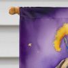 Mastiff King of Mardi Gras House Flag Large Porch Sleeve Pole Decorative Outside Yard Banner Artwork Wall Hanging, Polyester, House Size, Multicolor