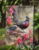 Pheasant Garden Flag Mailbox Flag Decorative Yard Flag Banner Outside Patio Artwork Yard Flower Beds, Garden Size, Multicolor
