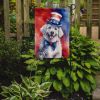 Kuvasz Patriotic American Garden Flag Mailbox Flag Decorative Yard Flag Banner Outside Patio Artwork Yard Flower Beds, Garden Size, Multicolor