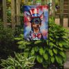 Miniature Pinscher Patriotic American Garden Flag Mailbox Flag Decorative Yard Flag Banner Outside Patio Artwork Yard Flower Beds, Garden Size