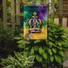 King's Mardi Gras Crown Garden Flag Mailbox Flag Decorative Yard Flag Banner Outside Patio Artwork Yard Flower Beds, Garden Size, Multicolor