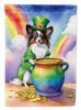 Papillon St Patrick's Day Garden Flag Mailbox Flag Decorative Yard Flag Banner Outside Patio Artwork Yard Flower Beds, Garden Size, Multicolor