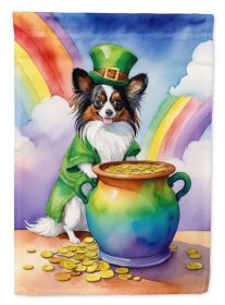 Papillon St Patrick's Day Garden Flag Mailbox Flag Decorative Yard Flag Banner Outside Patio Artwork Yard Flower Beds, Garden Size, Multicolor