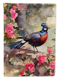 Pheasant Garden Flag Mailbox Flag Decorative Yard Flag Banner Outside Patio Artwork Yard Flower Beds, Garden Size, Multicolor