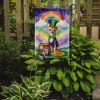 Chihuahua St Patrick's Day Garden Flag Mailbox Flag Decorative Yard Flag Banner Outside Patio Artwork Yard Flower Beds, Garden Size, Multicolor