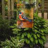 Mandarin Duck Garden Flag Mailbox Flag Decorative Yard Flag Banner Outside Patio Artwork Yard Flower Beds, Garden Size, Multicolor