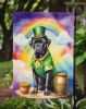Cane Corso St Patrick's Day Garden Flag Mailbox Flag Decorative Yard Flag Banner Outside Patio Artwork Yard Flower Beds, Garden Size, Multicolor