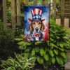 English Foxhound Patriotic American Garden Flag Mailbox Flag Decorative Yard Flag Banner Outside Patio Artwork Yard Flower Beds, Garden Size