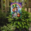 Beagle St Patrick's Day Garden Flag Mailbox Flag Decorative Yard Flag Banner Outside Patio Artwork Yard Flower Beds, Garden Size, Multicolor