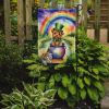 Norfolk Terrier St Patrick's Day Garden Flag Mailbox Flag Decorative Yard Flag Banner Outside Patio Artwork Yard Flower Beds, Garden Size, Multicolor