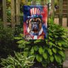 Bullmastiff Patriotic American Garden Flag Mailbox Flag Decorative Yard Flag Banner Outside Patio Artwork Yard Flower Beds, Garden Size, Multicolor