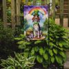 American English Coonhound St Patrick's Day Garden Flag Mailbox Flag Decorative Yard Flag Banner Outside Patio Artwork Yard Flower Beds, Garden Size