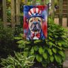 Shar Pei Patriotic American Garden Flag Mailbox Flag Decorative Yard Flag Banner Outside Patio Artwork Yard Flower Beds, Garden Size, Multicolor