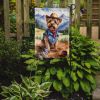 Norfolk Terrier Cowboy Welcome Garden Flag Mailbox Flag Decorative Yard Flag Banner Outside Patio Artwork Yard Flower Beds, Garden Size, Multicolor
