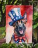 Belgian Malinois Patriotic American Garden Flag Mailbox Flag Decorative Yard Flag Banner Outside Patio Artwork Yard Flower Beds, Garden Size
