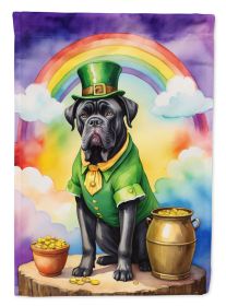 Cane Corso St Patrick's Day Garden Flag Mailbox Flag Decorative Yard Flag Banner Outside Patio Artwork Yard Flower Beds, Garden Size, Multicolor
