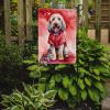 Otterhound My Valentine Garden Flag Mailbox Flag Decorative Yard Flag Banner Outside Patio Artwork Yard Flower Beds, Garden Size, Multicolor