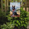 Schipperke Cowboy Welcome Garden Flag Mailbox Flag Decorative Yard Flag Banner Outside Patio Artwork Yard Flower Beds, Garden Size, Multicolor