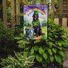 Flat-Coated Retriever St Patrick's Day Garden Flag Mailbox Flag Decorative Yard Flag Banner Outside Patio Artwork Yard Flower Beds, Garden Size