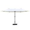 Outdoor beach umbrella/Double-Sided Market Umbrella (Swiship-Ship)(Prohibited by WalMart)