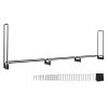 VEVOR 12.7FT Outdoor Firewood Rack with Cover, 152x14.2x46.1in,Heavy Duty Firewood Holder & 600D Oxford Waterproof Cover for Fireplace, Patio