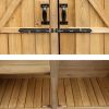 Fir Wood Shed Garden Storage Shed Wood Color & Green