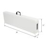 6FT Outdoor Courtyard Foldable Bench