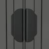 Garden Shed Light Gray 75.6"x75.2"x87.8" Galvanized Steel
