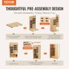 VEVOR Far Infrared Wooden Sauna, Room Home Sauna Spa for One Single Person