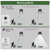 Solar Light 20 LEDs Outdoor PIR Motion Sensor Lights IP65 Waterproof 120 Degree Sensing Wide Angle Lighting