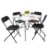 34" Blow Molding Foldable Square Table